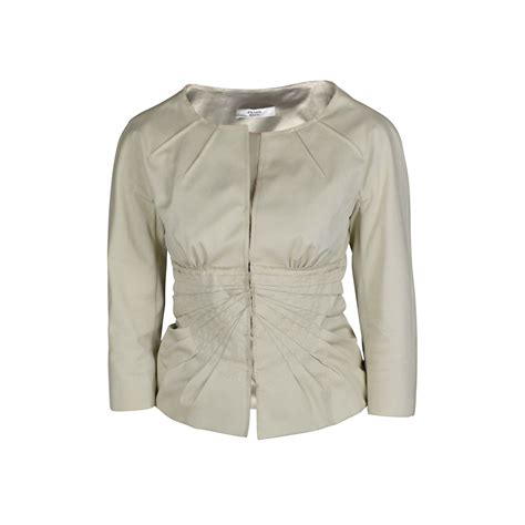 Tailleur prada Prada Beige size 42 IT in Linen 